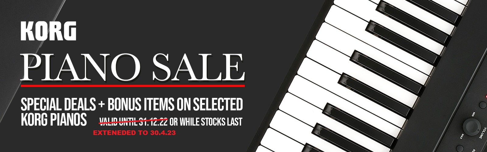Korg Piano Sale