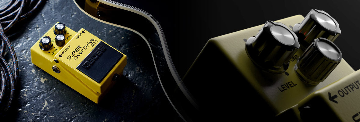 Boss Overdrive Effects Pedals