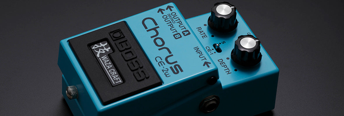 Boss Pitch/Modulation Effects Pedals