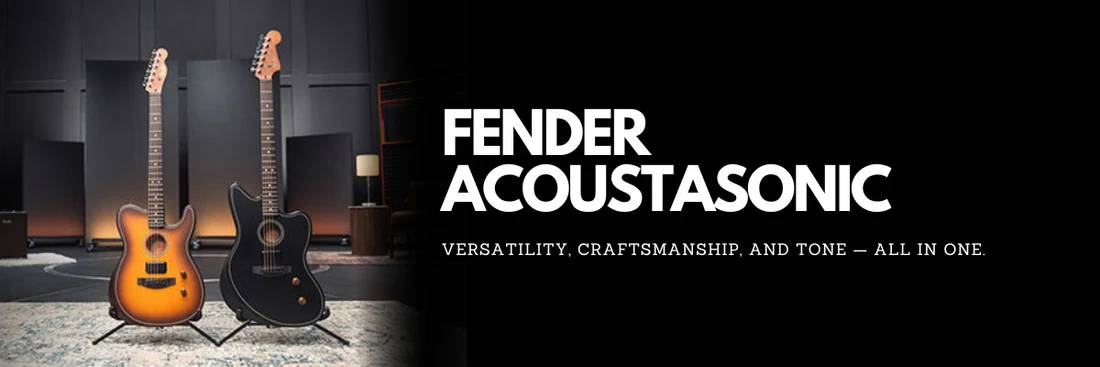 Fender Acoustasonic Guitars