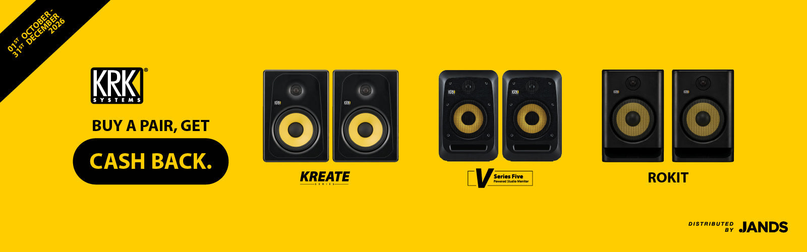 KRK Cash Back Promo