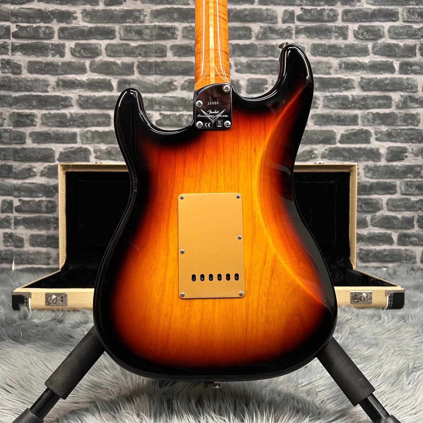 Fender Cusotm Shop Stratocaster Electric Guitar Antique Sunburst - NOS Finish - 9236081278