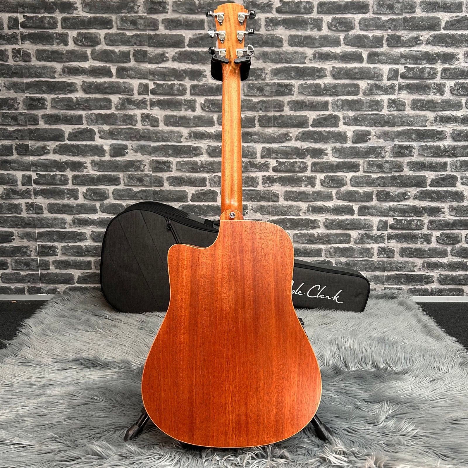 Cole Clark SFL1 Studio Dreadnought Acoustic Guitar - African Mahogany Face, Back & Sides w/ Pickup & Cutaway