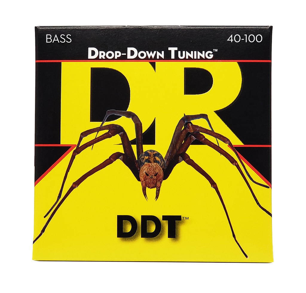 DR DDT DDT-40 Drop Down Tuning Bass Guitar Strings: Light 40-100