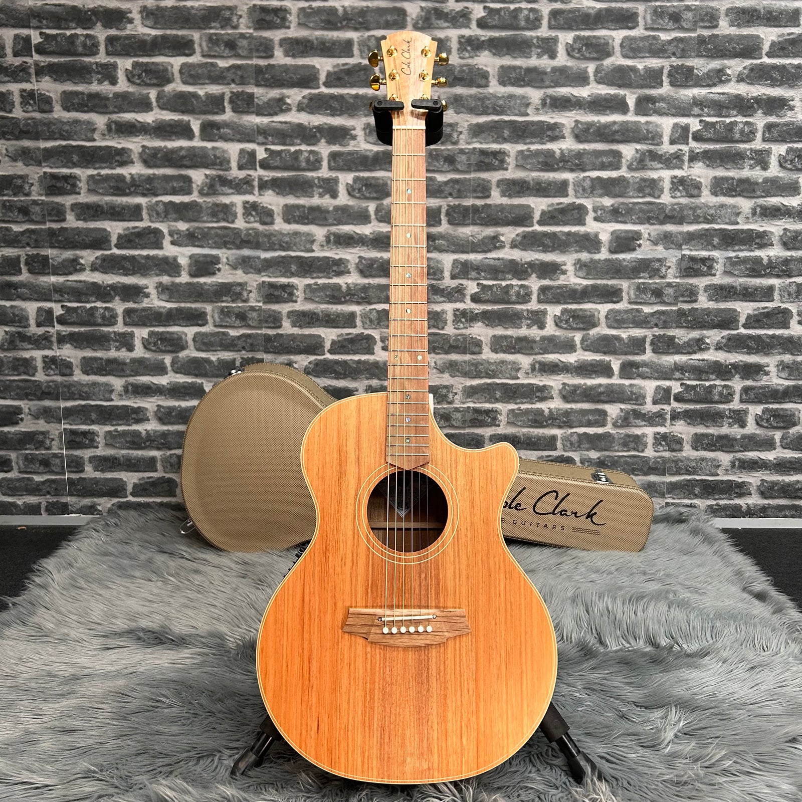 Cole Clark Touring 2 Series AN Grand Auditorium Acoustic Guitar - Australian Blackwood Face, Back & Sides w/ Pickup & Cutaway