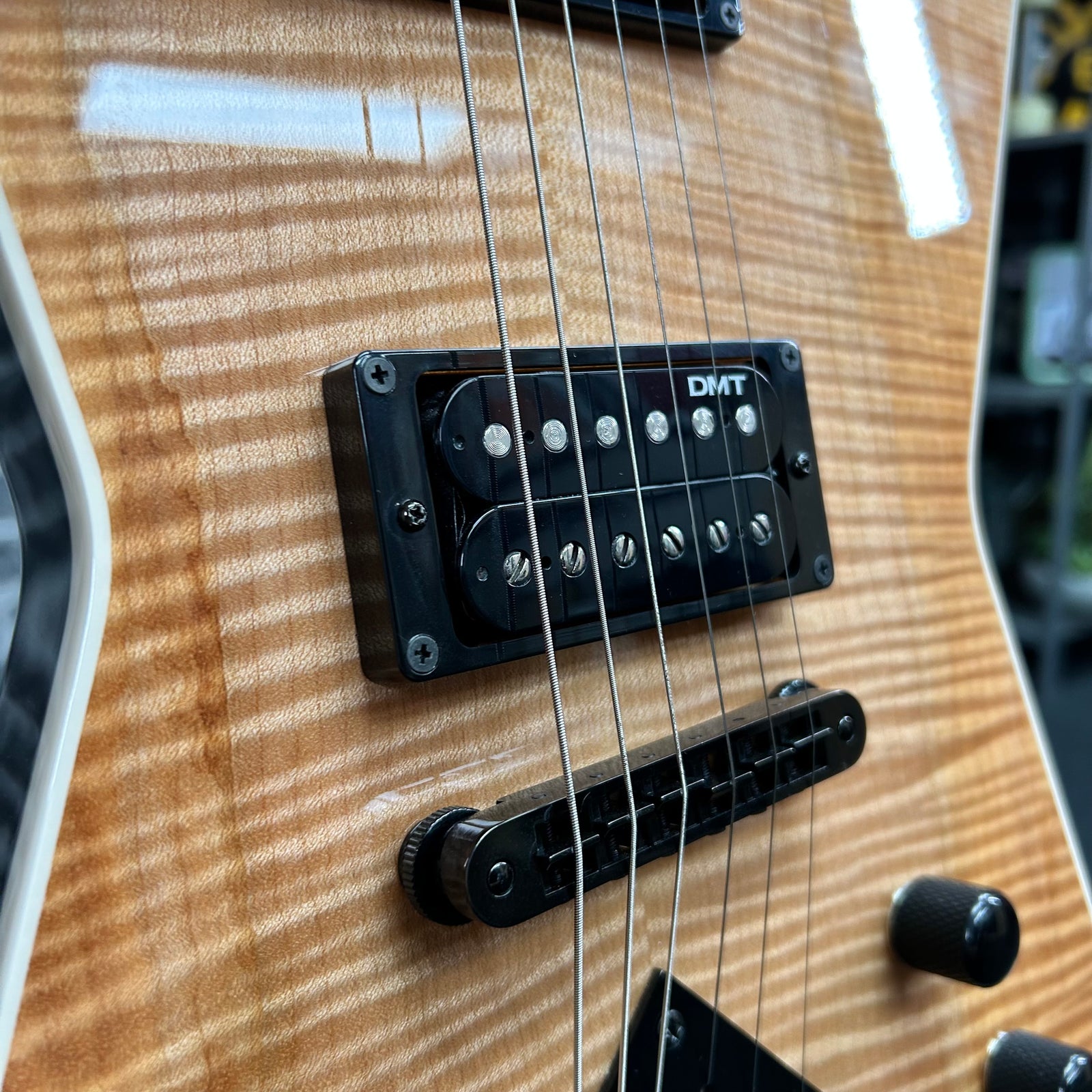 Dean USA ML Custom Shop Electric Guitar Mineral Stained Natural