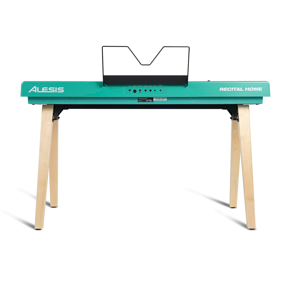 Alesis Recital Home 88-Key Contemporary Digital Piano w/ Wood Stand - Turquoise
