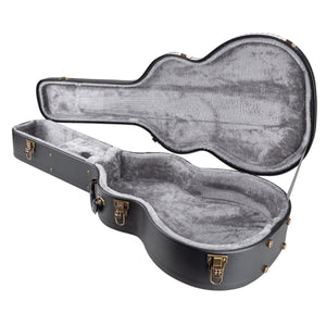 Armour APCOM OM Acoustic Guitar Hard Case w/ Vintage Bronze Hardware