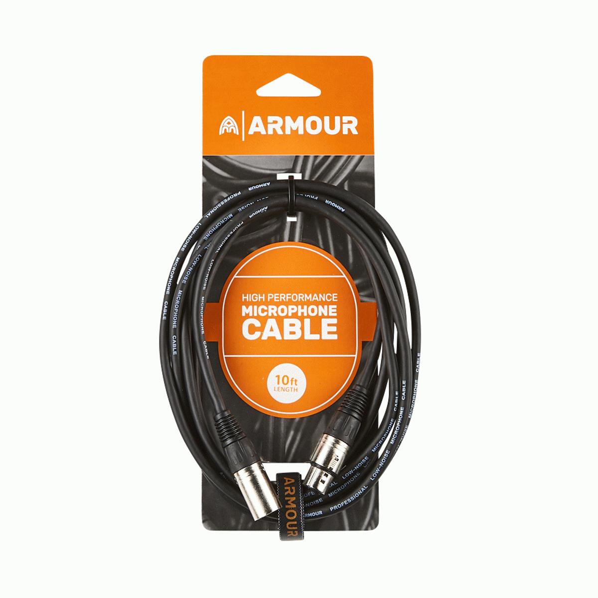 Armour CCP10 XLR Mic Cable 10ft