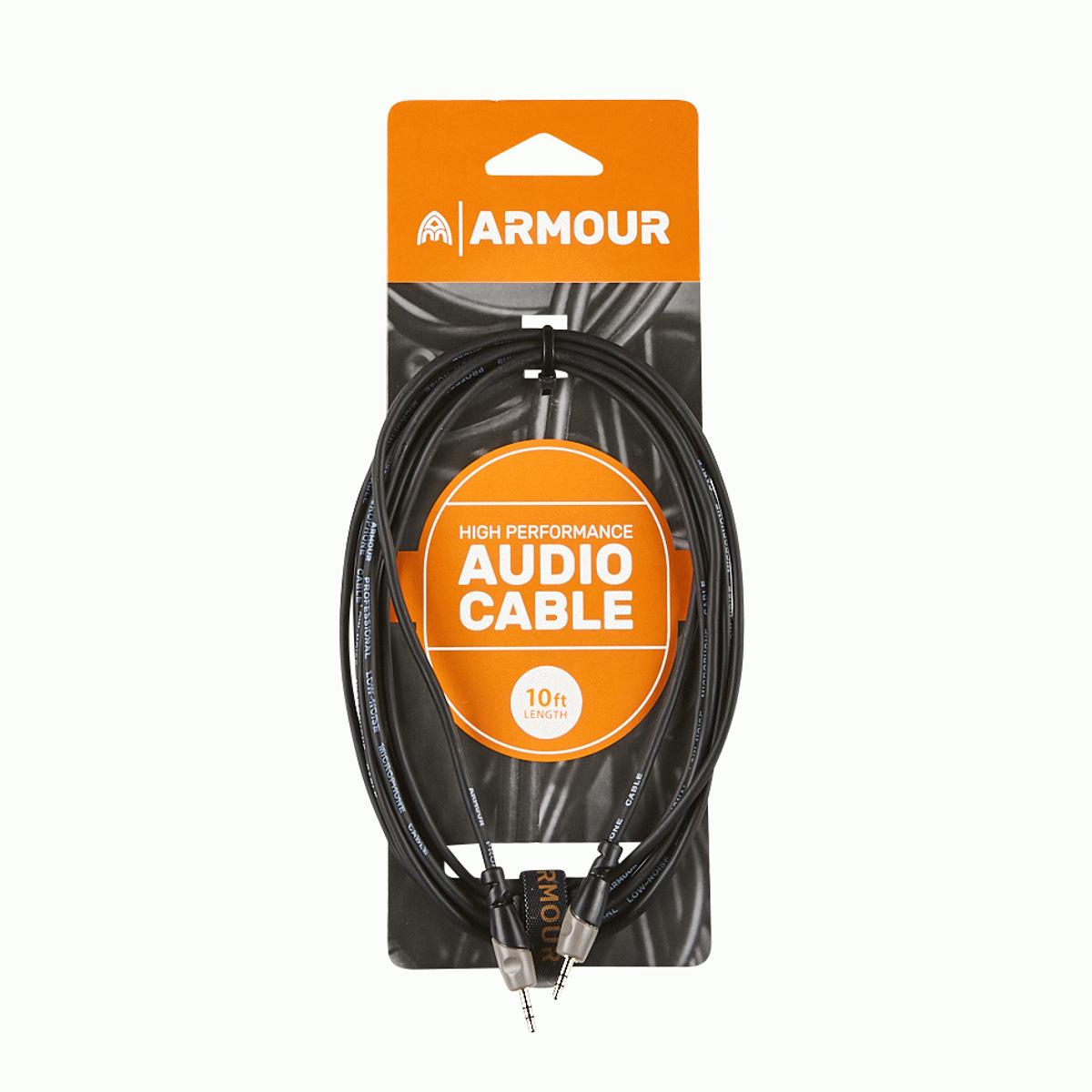 Armour SC88S 3.5mm Stereo Jack Aux Cable 10ft