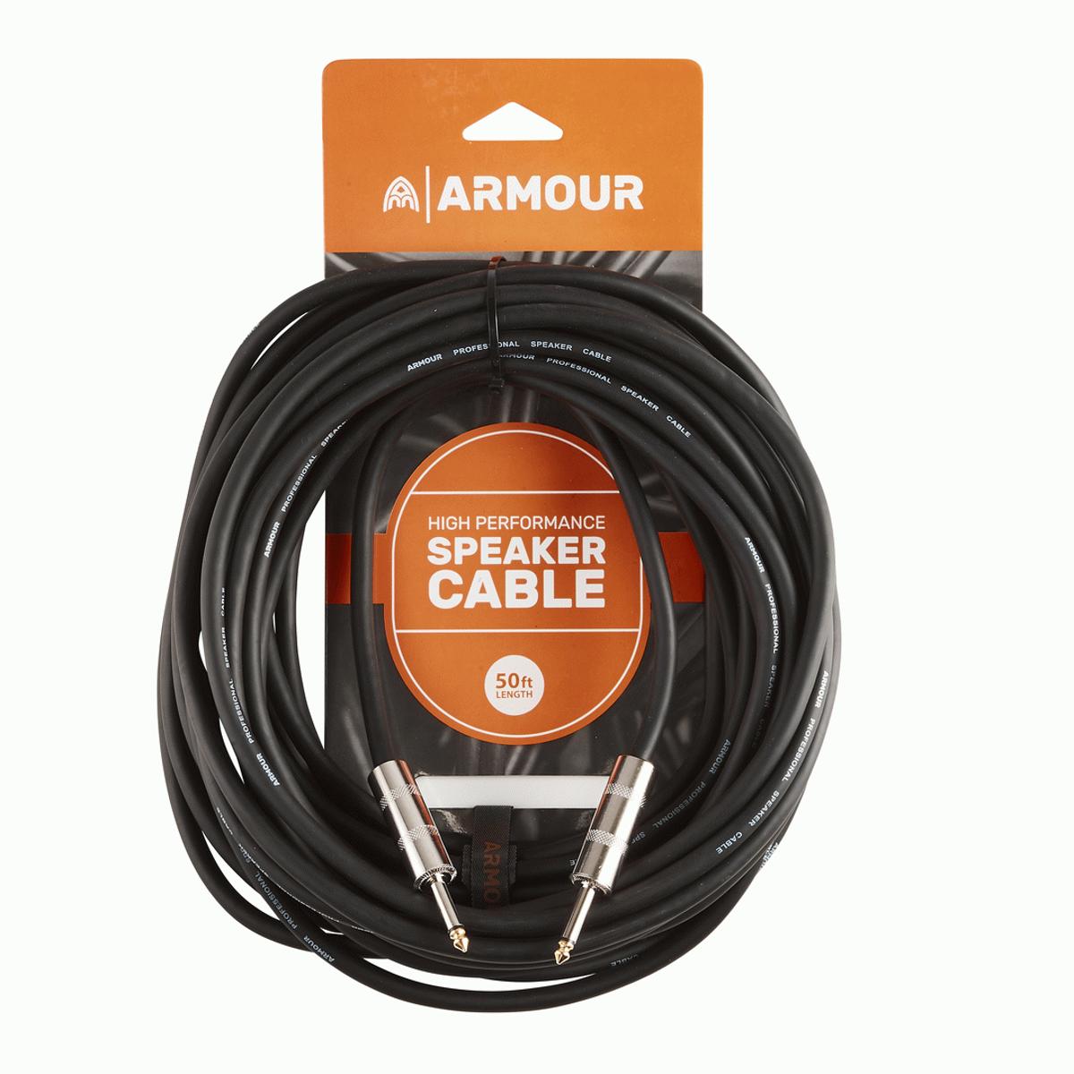 Armour SJP30 Speaker Cable 30ft Jack to Jack