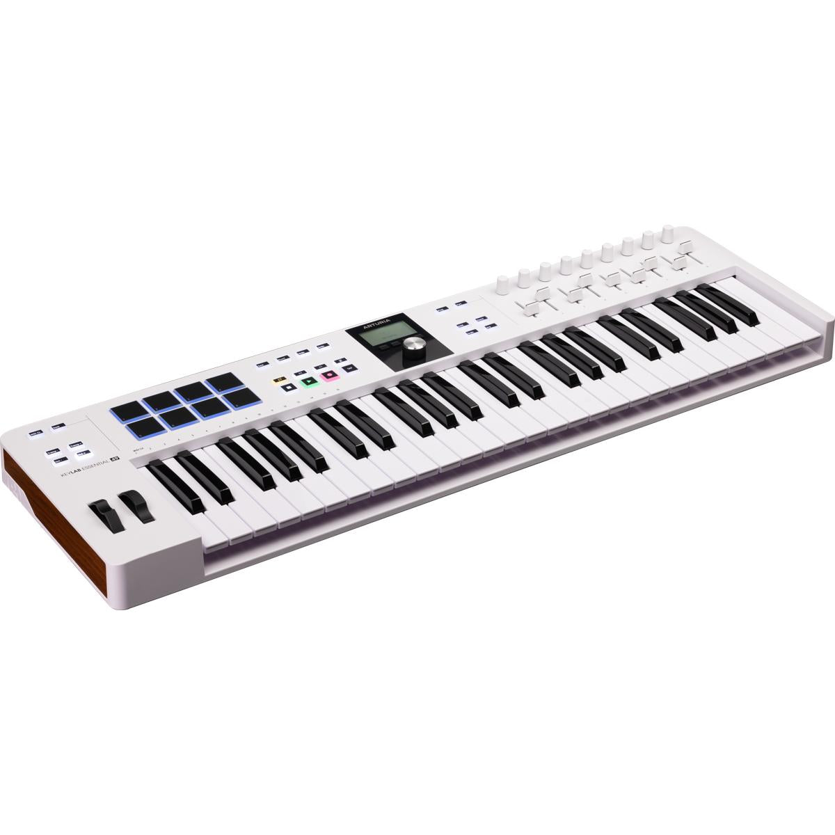 Arturia Keylab Essential mk3 49 Key Controller White Side 2