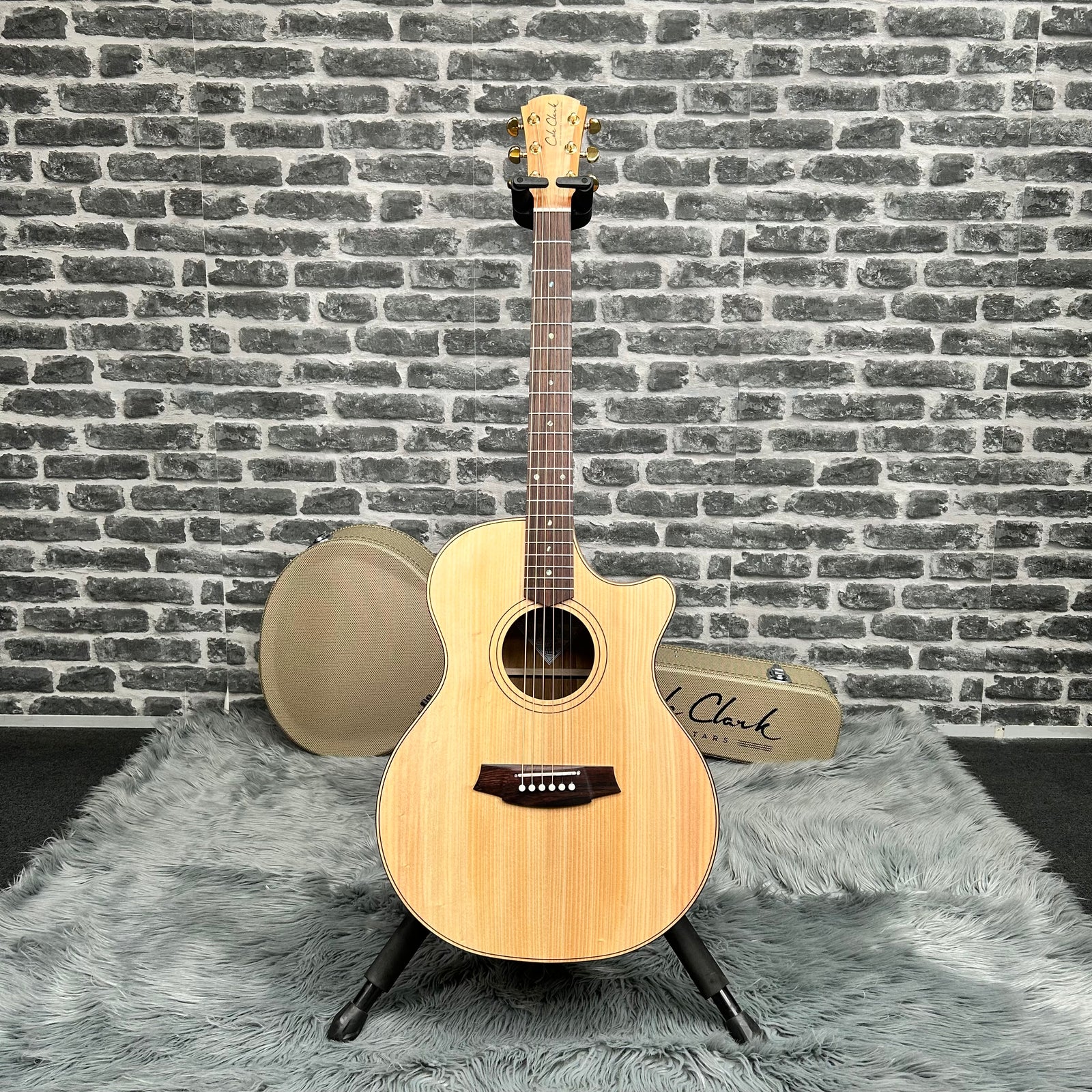 Cole Clark Touring 2 Series AN Grand Auditorium Acoustic Guitar - Bunya Face, Australian Blackwood Back & Sides w/ Pickup & Cutaway