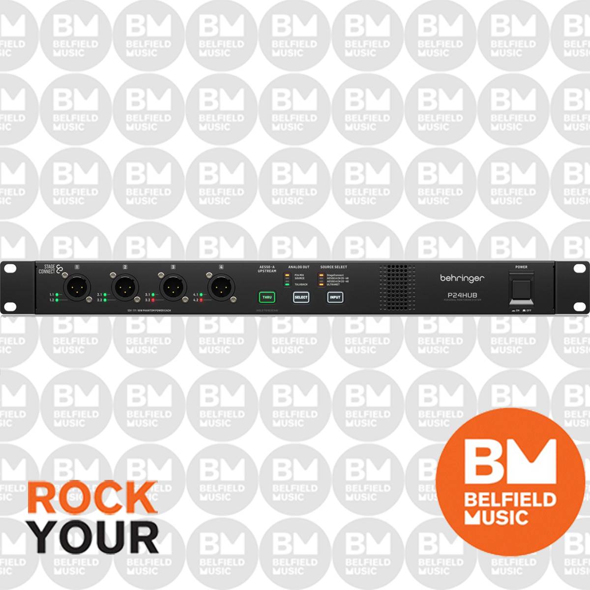 Behringer P24 Hub Stageconnect Hub for Personal Monitor Mixers