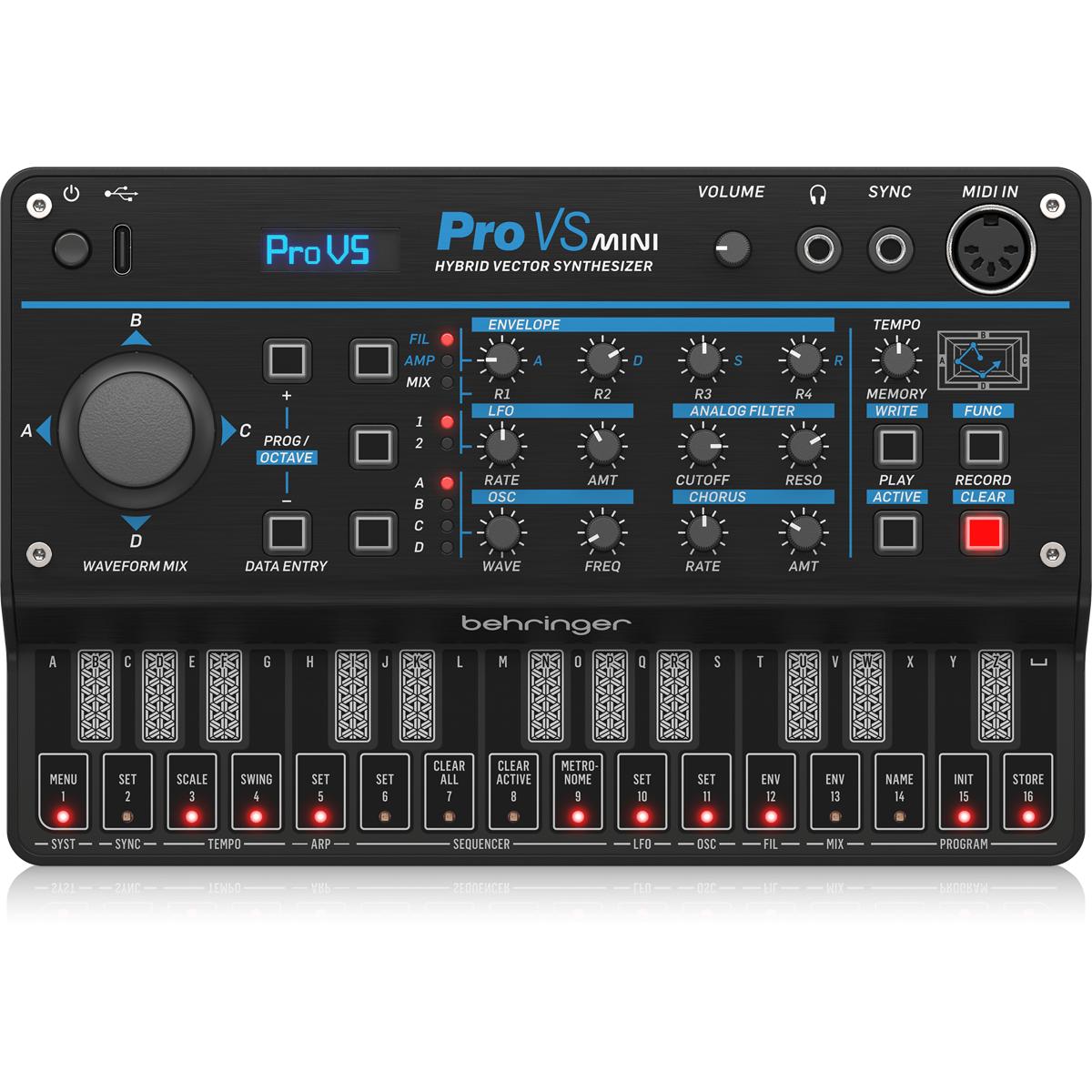 Behringer PRO-VS Mini 4-Voice Hybrid Synth