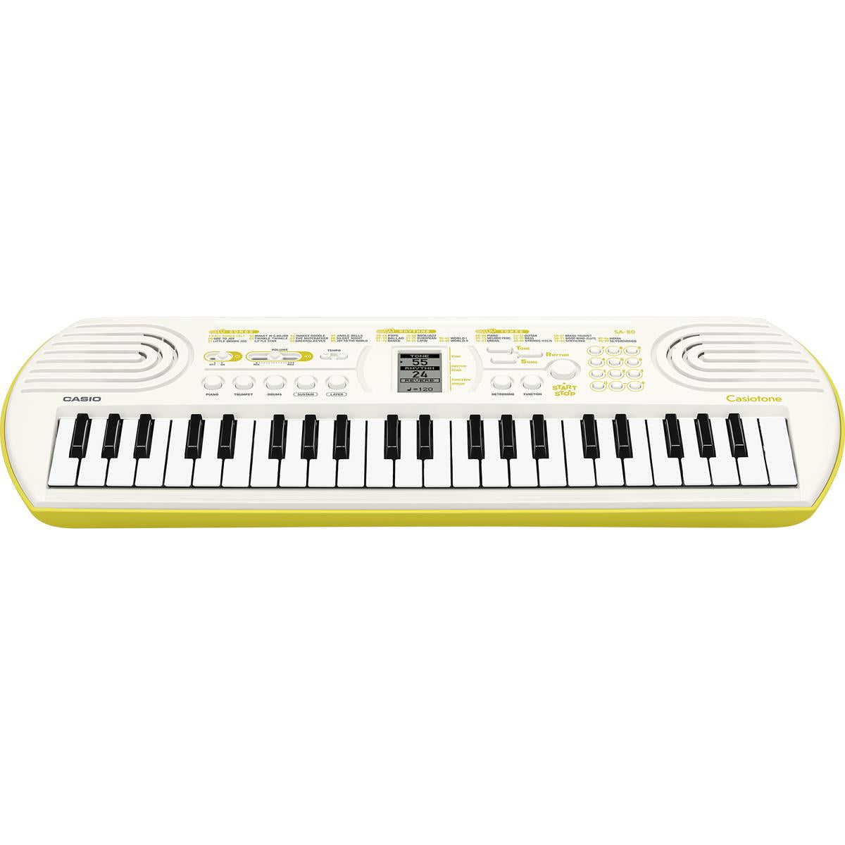 Casio Casiotone SA-80 Keyboard 44 Mini Keys White