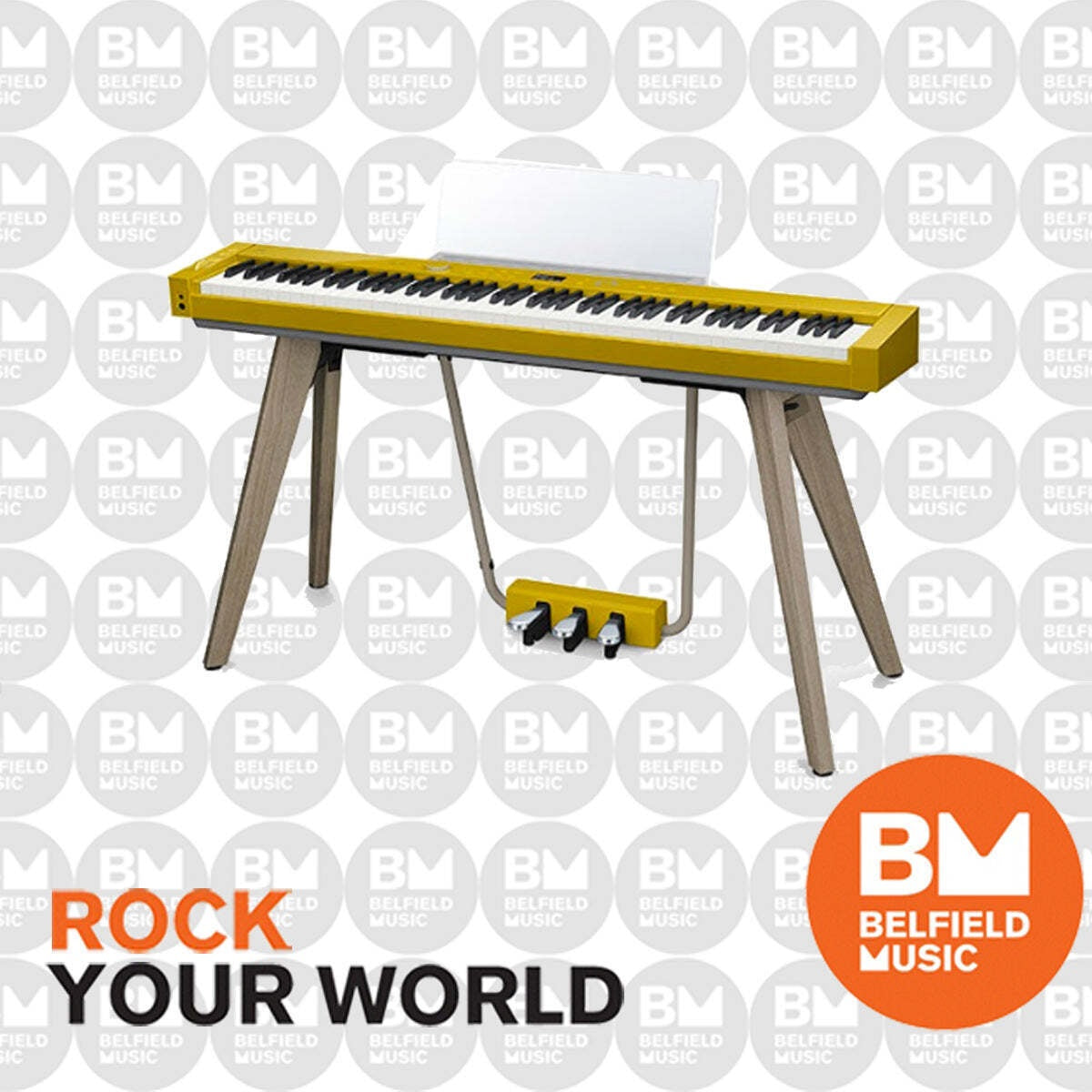 Casio Privia PX-S7000 Digital Piano Harmonious Mustard