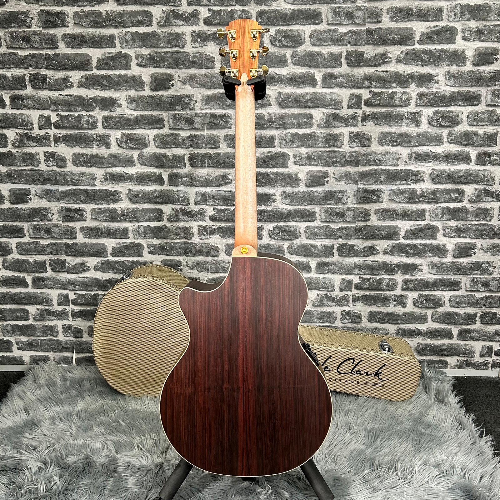 Cole Clark Recording Grand Auditorium Acoustic Guitar - Rosewood Face, Back & Sides w/ Pickup & Cutaway