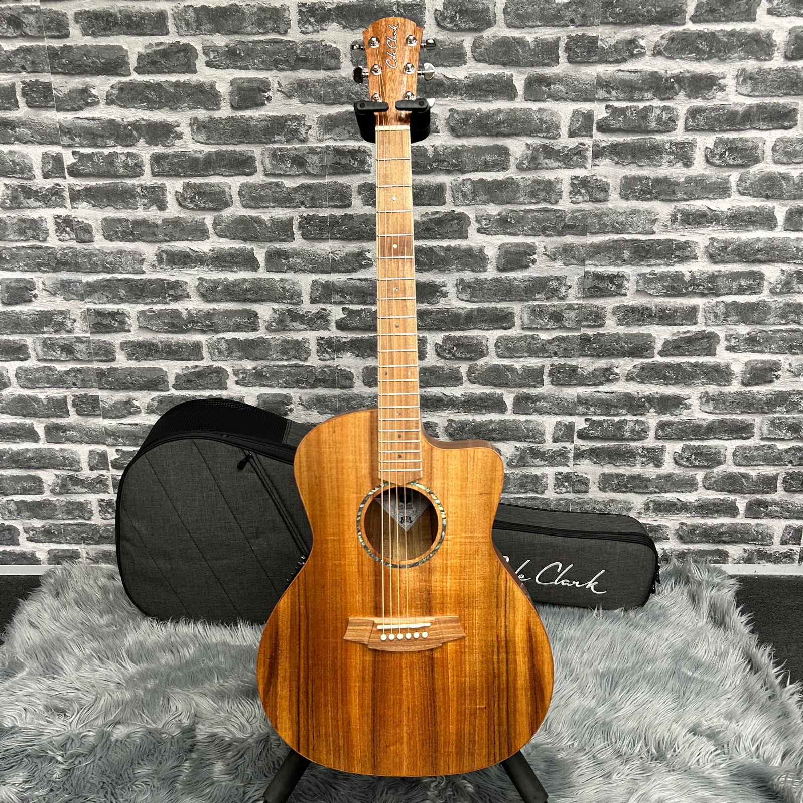 Cole Clark Studio Grand Auditorium Acoustic Guitar - Australian Blackwood Face, Back & Sides w/ Pickup & Cutaway