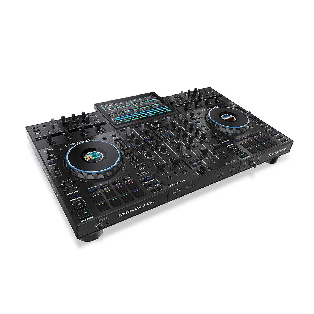 Denon DJ Prime 4 + Plus Standalone 4-Ch DJ System w/ 10'' Screen
