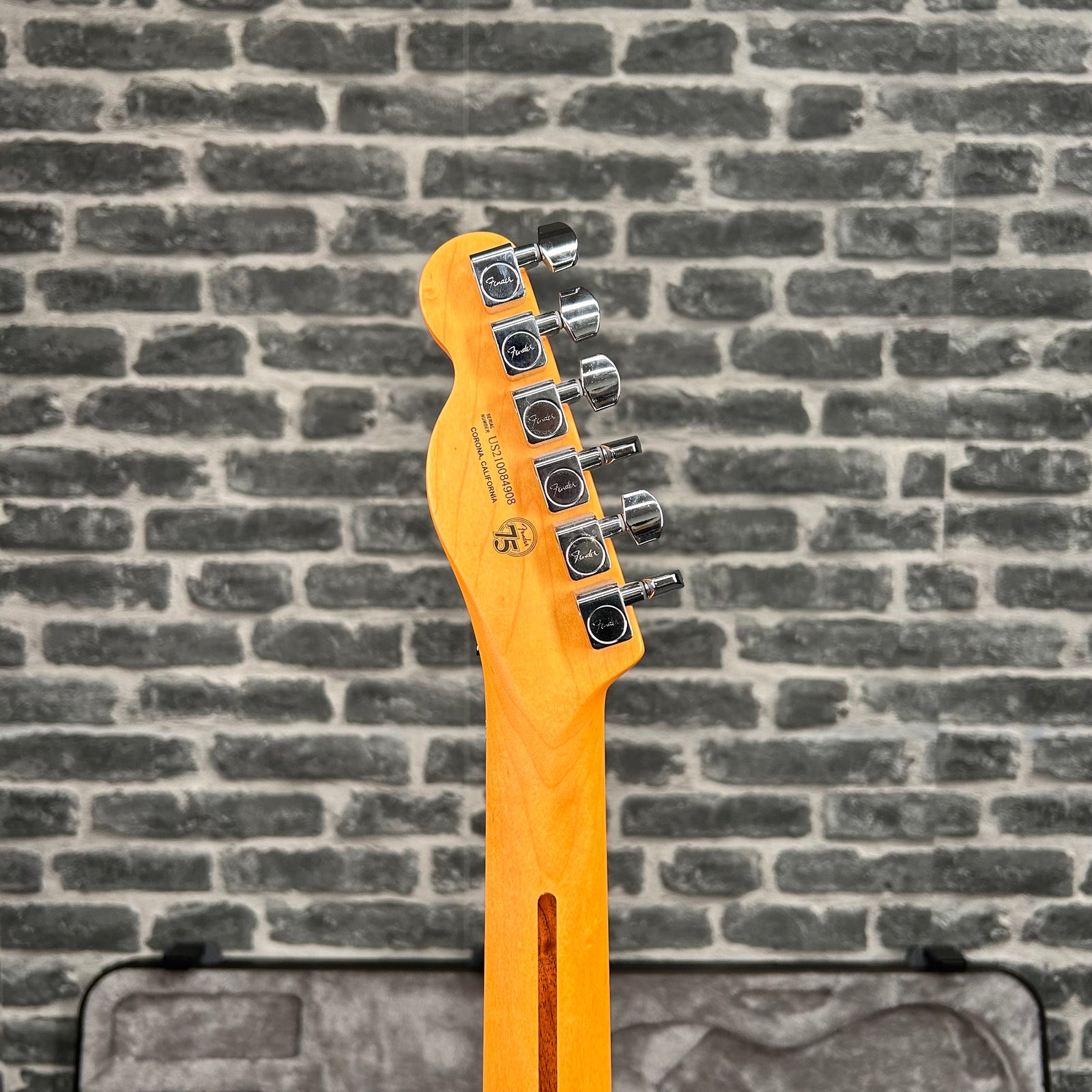 Fender American Ultra Luxe Telecaster Electric Guitar Floyd Rose HH Maple Fingerboard Mystic Black - 0118092710 - PREOWNED