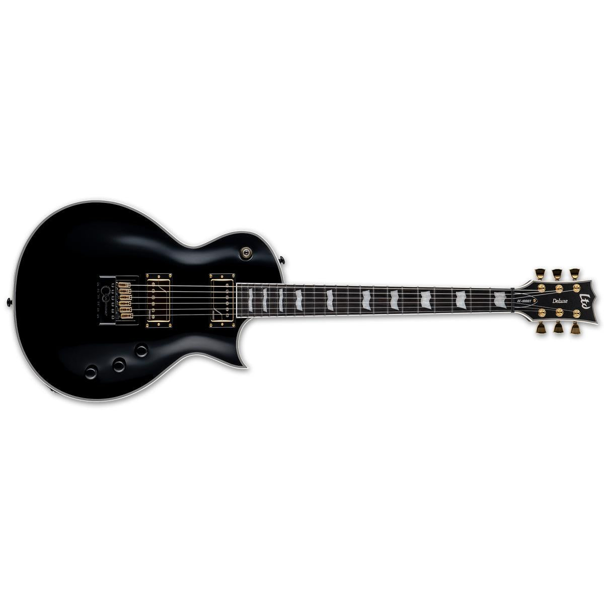 ESP LTD EC-1000T CTM EVERTUNE Eclipse Electric Guitar Black w/ Fishmans