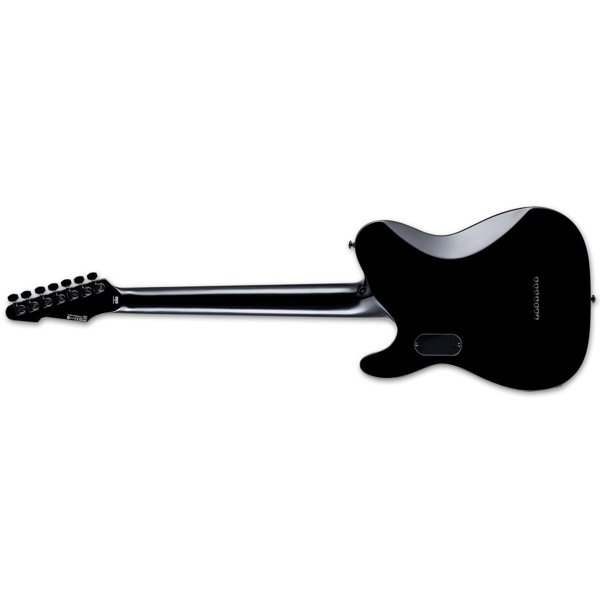 ESP LTD SCT-607B Stephen Stef Carpenter Deftones Baritone 7-String Signature Electric Guitar Black w/ Fishmans