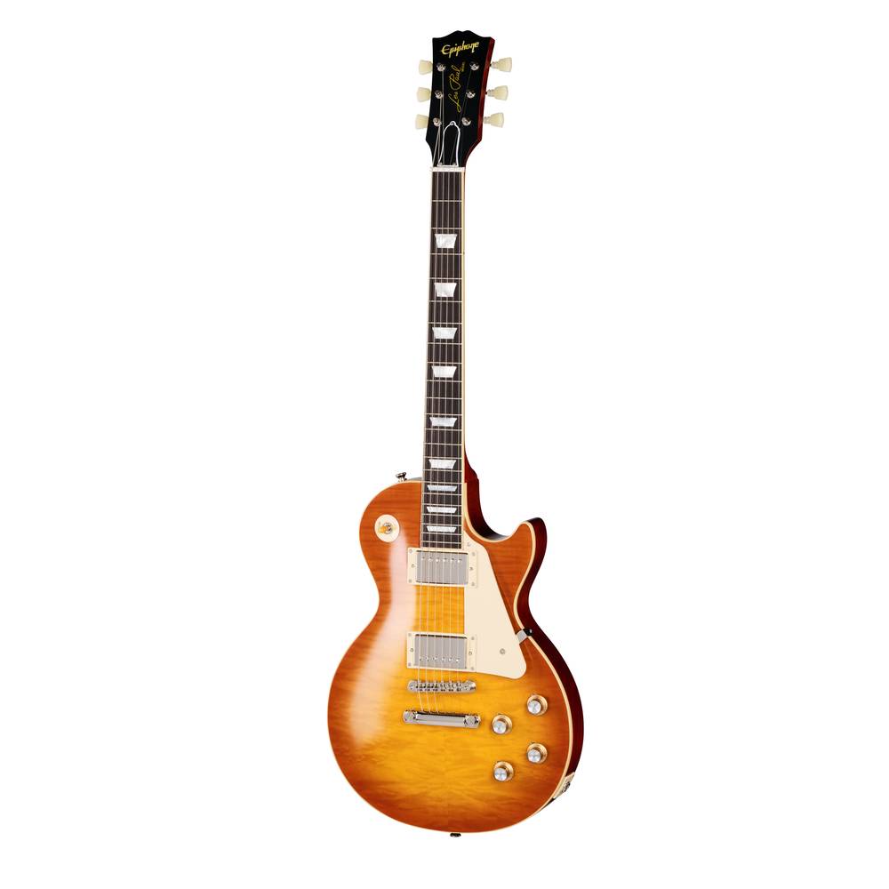 Epiphone 1960 Les Paul Standard Reissue Electric Guitar Iced Tea Burst w/ Hardcase - ECLPR0ITNH1