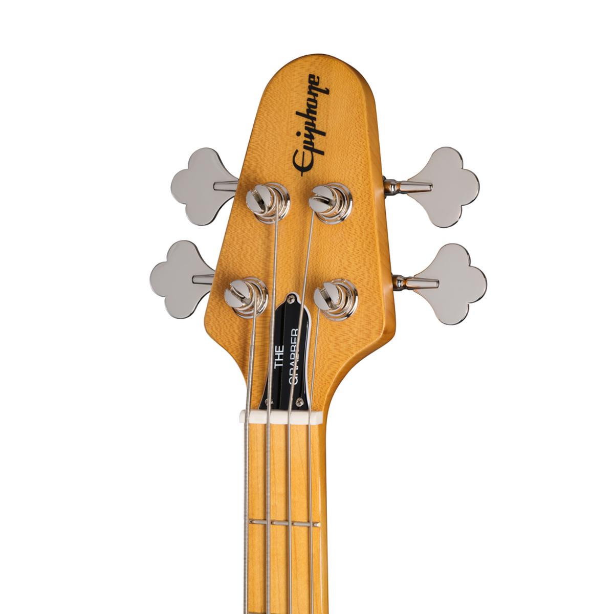 Epiphone Grabber Bass Guitar Natural w/ GigBag - EIGRBNANH1