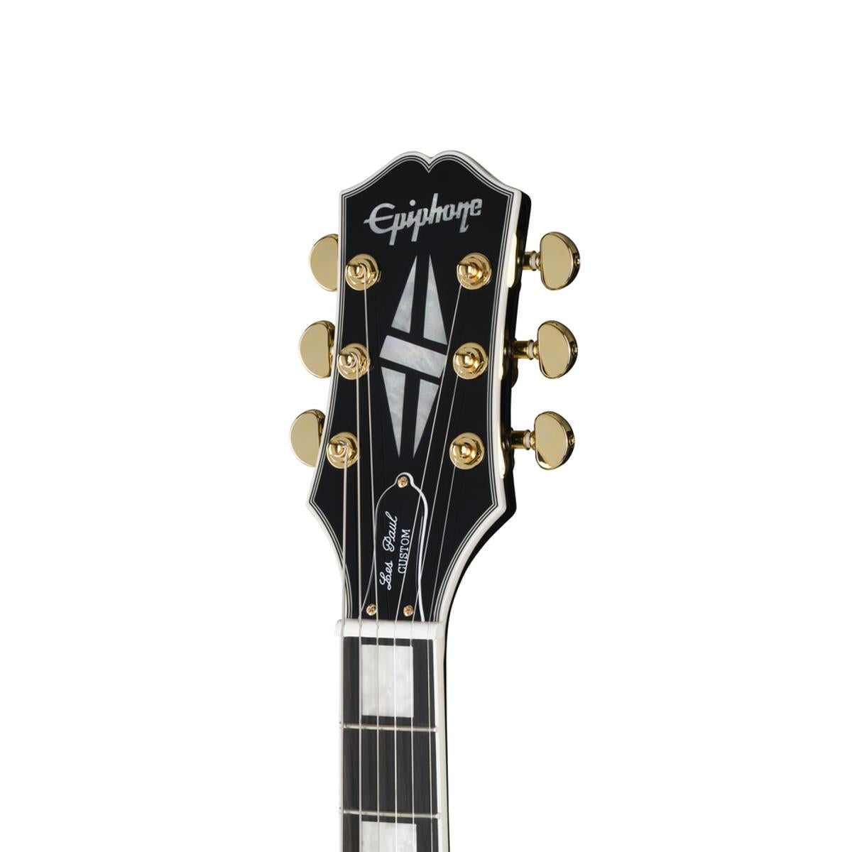 Epiphone Les Paul Custom Electric Guitar Ebony w/ GigBag - EIGLPCEBGH1