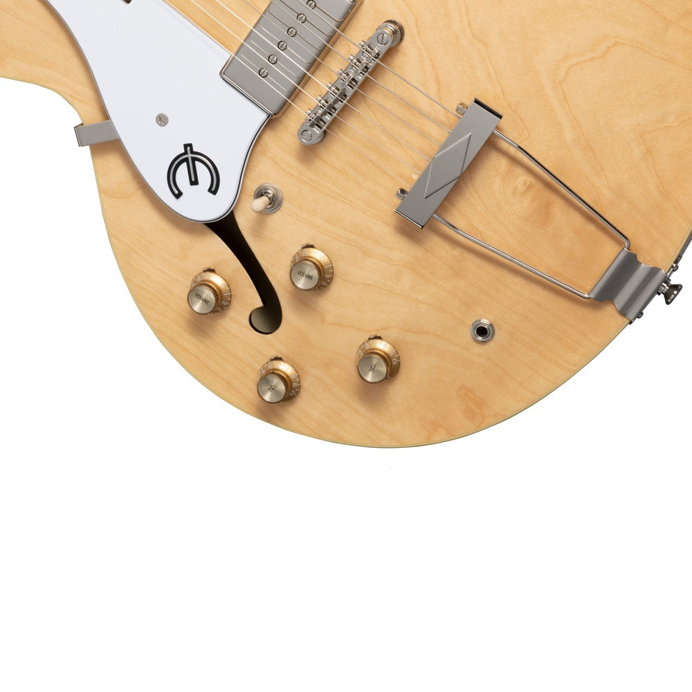 Epiphone Casino Electric Guitar Semi-Hollow Left Handed Natural w/ GigBag - EOCANANH1L