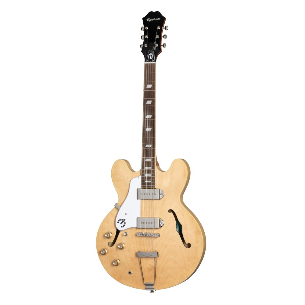 Epiphone Casino Electric Guitar Semi-Hollow Left Handed Natural w/ GigBag - EOCANANH1L