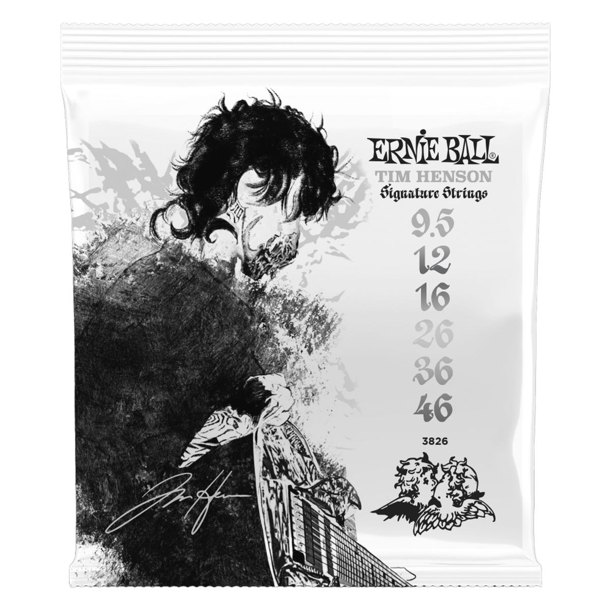 Ernie Ball 3826 Tim Henson Signature Electric Guitar Strings 9.5-46