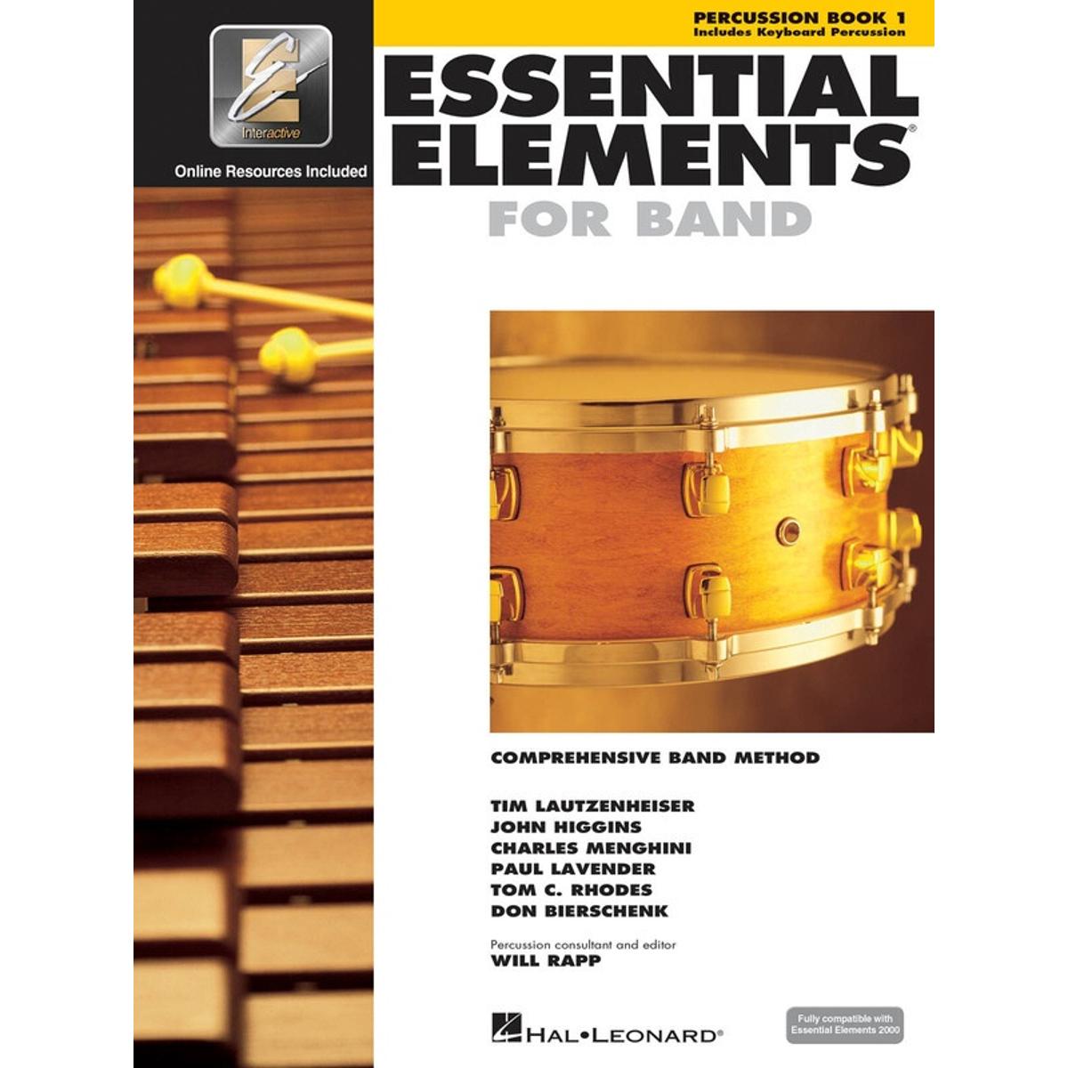 Essential Elements for Band Percussion/Keyboard Percussion - Book 1 w/ EEI