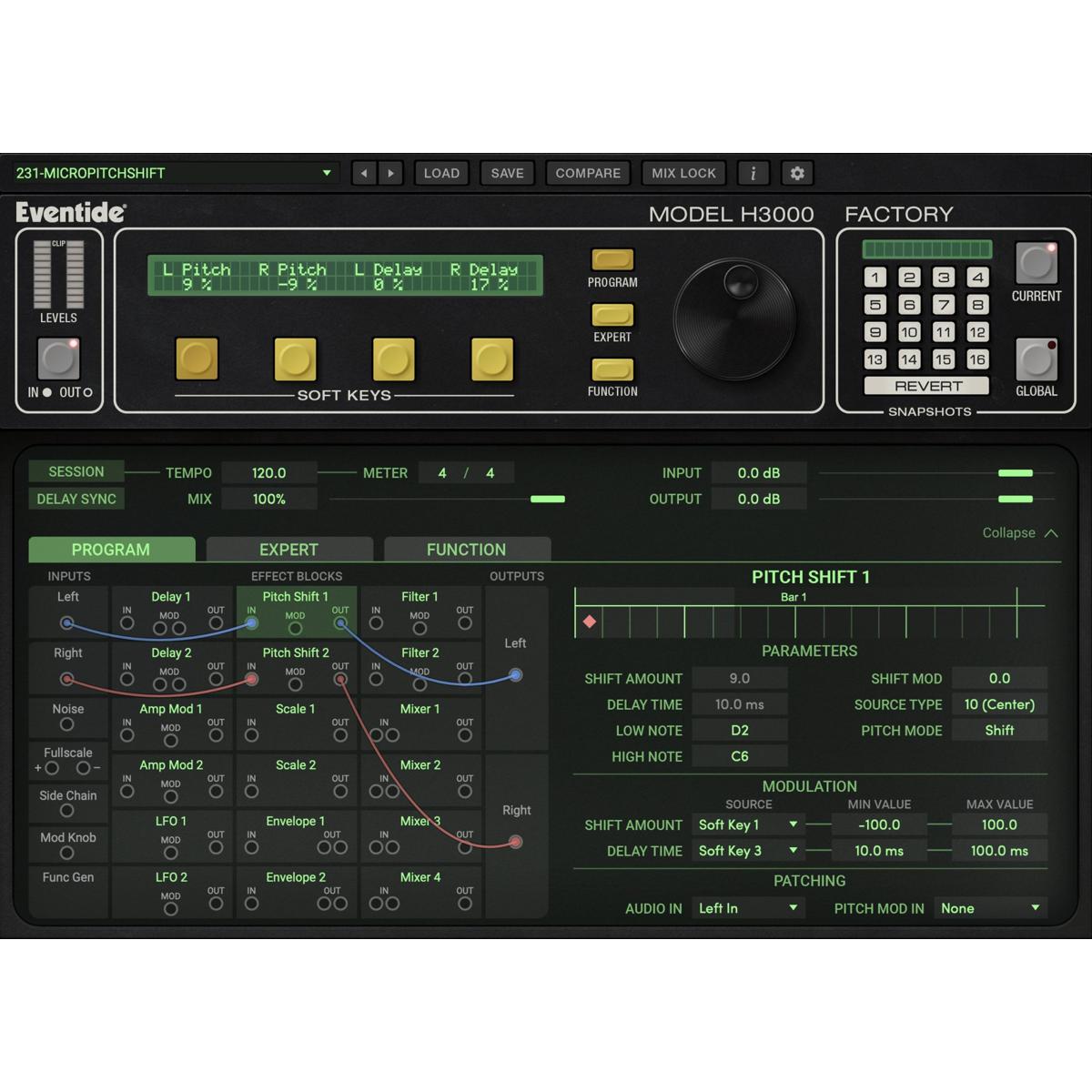 Eventide H3000 MkII Factory Effects Plug-In