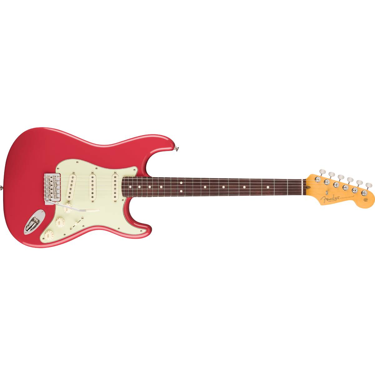 Fender American Professional Classic Stratocaster Electric Guitar Rosewood FB Faded Dakota Red - 0114940375