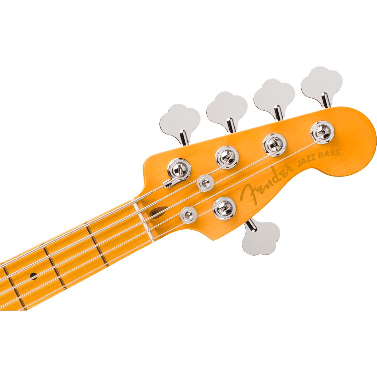 Fender American Ultra II Jazz Bass V Guitar 5-String Maple Fingerboard Avalanche - 0199122796