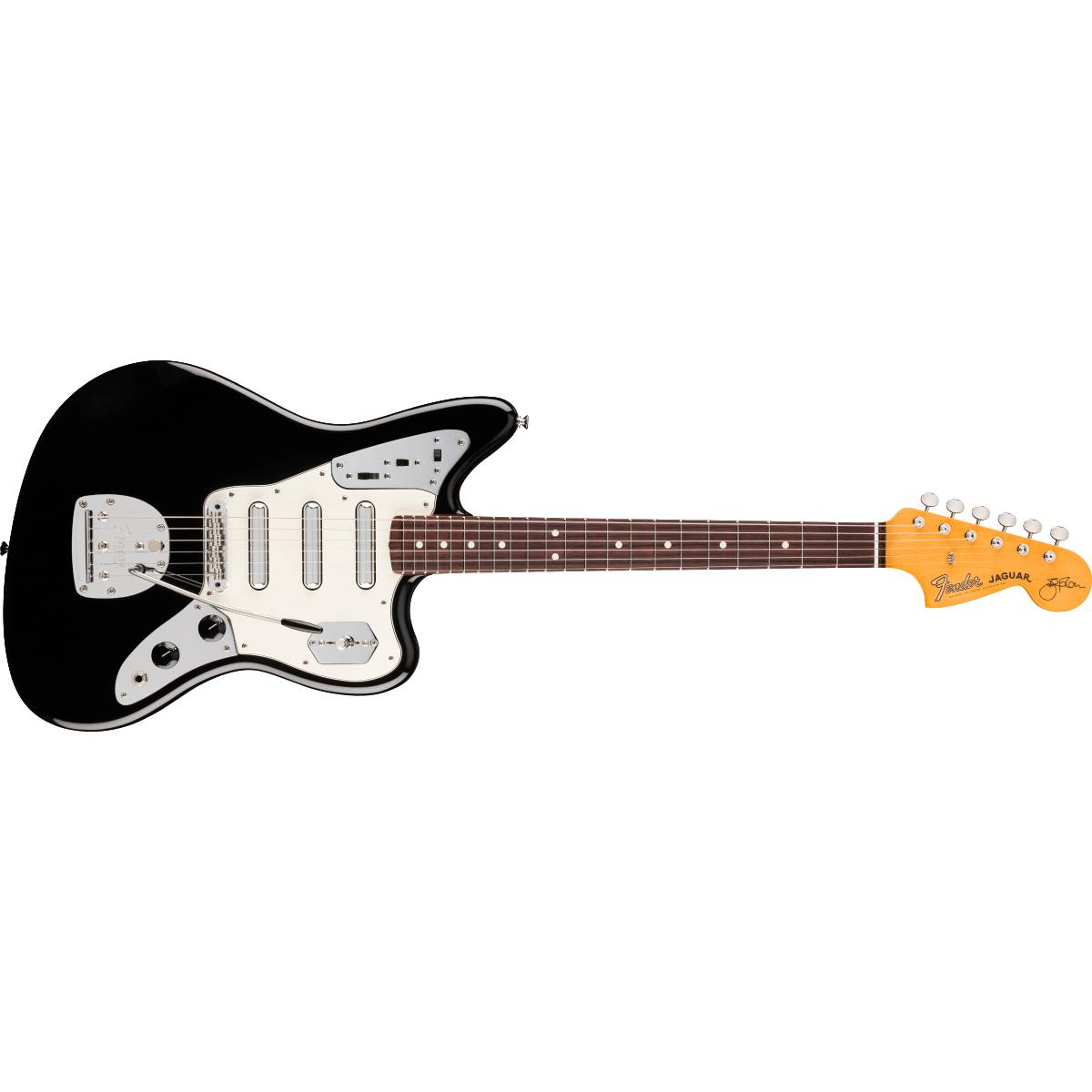 Fender Limited Edition Johnny Marr Signature Special Jaguar Electric Guitar Rosewood FB Black - 0116410706