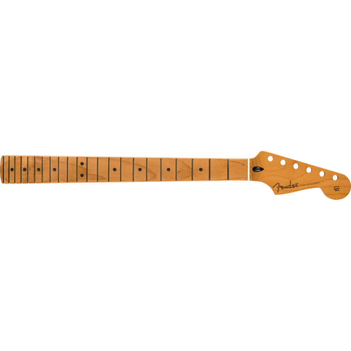 Fender Satin Roasted Maple Stratocaster Neck 22 Jumbo Frets 12inch Radius Maple Flat Oval Shape - 0990492920