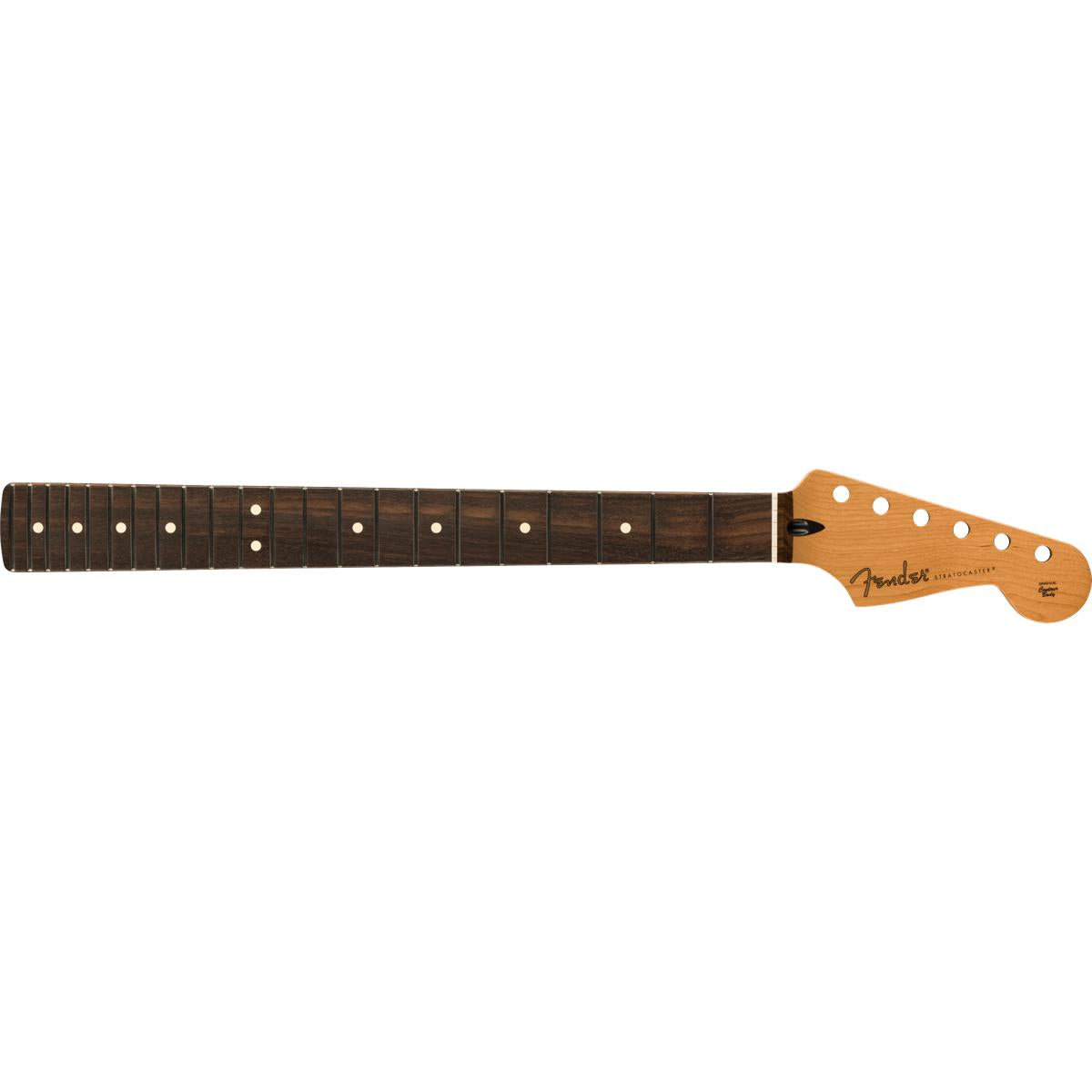 Fender Satin Roasted Maple Stratocaster Neck 22 Jumbo Frets 12inch Radius Rosewood Flat Oval Shape - 0990493920
