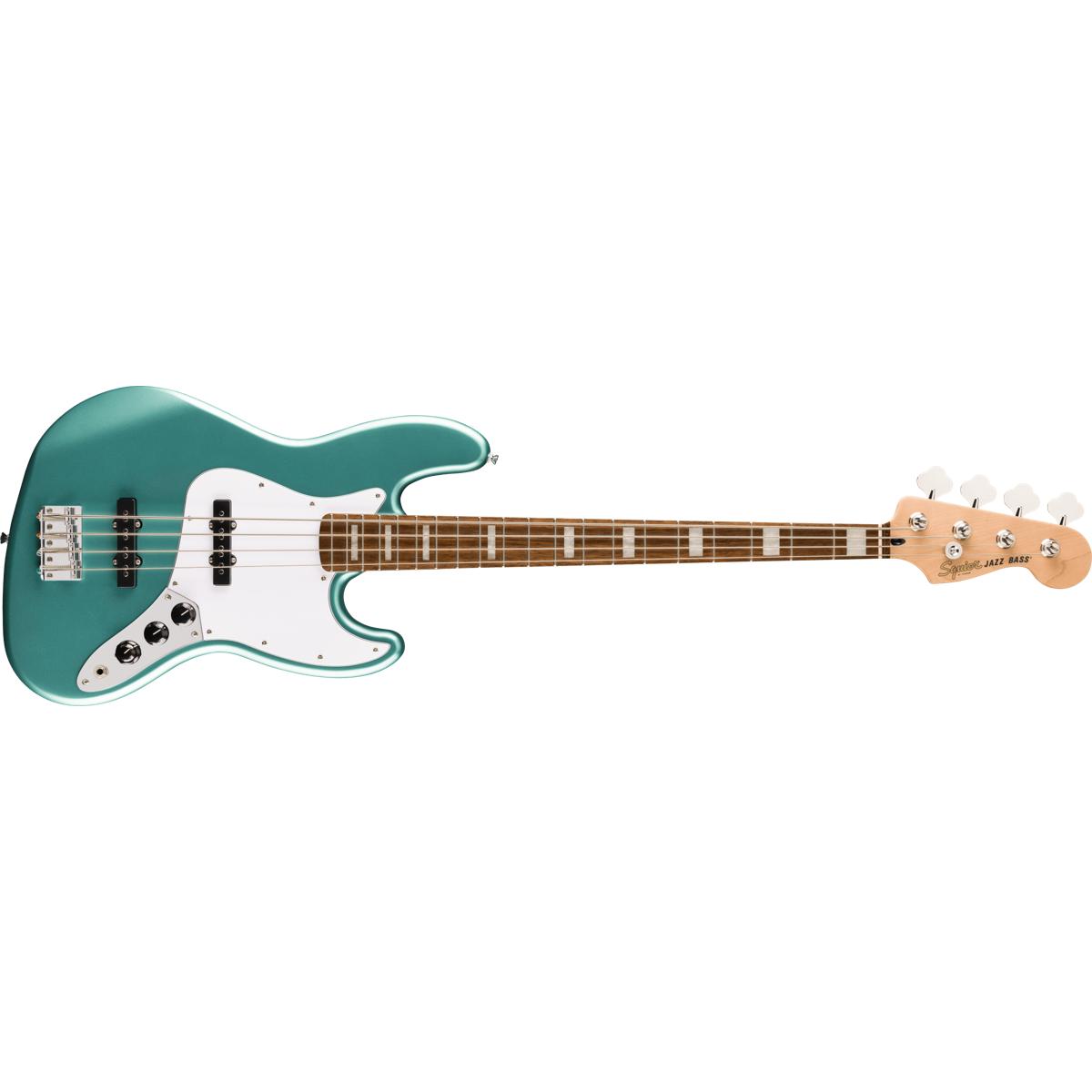 Fender Squier Affinity Active Jazz Bass Guitar Mystic Sea Foam Green - 0378700585