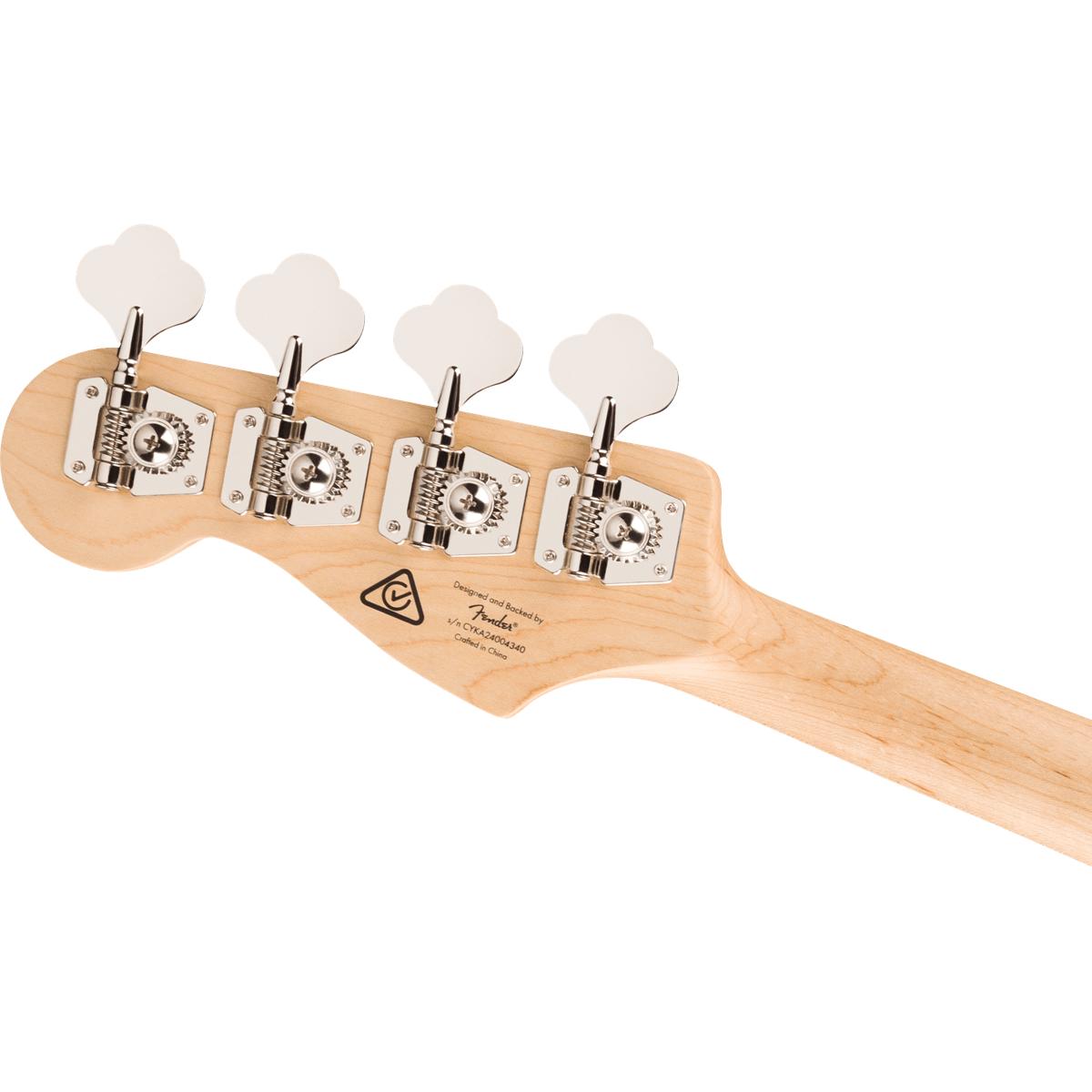 Fender Squier Affinity Active Jazz Bass Guitar Olympic White - 0378703505