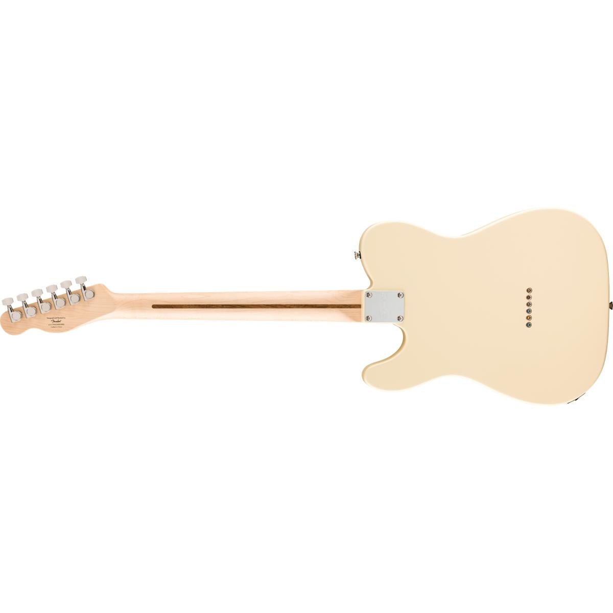 Fender Squier Affinity Telecaster Thinline Electric Guitar Olympic White - 0378271505