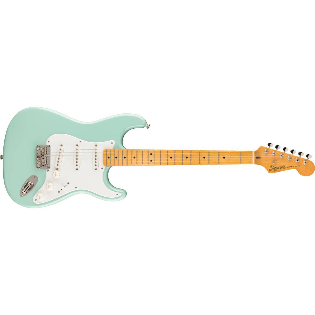 Fender Squier Classic Vibe 50s Stratocaster HT Electric Guitar Surf Green - 0374008557