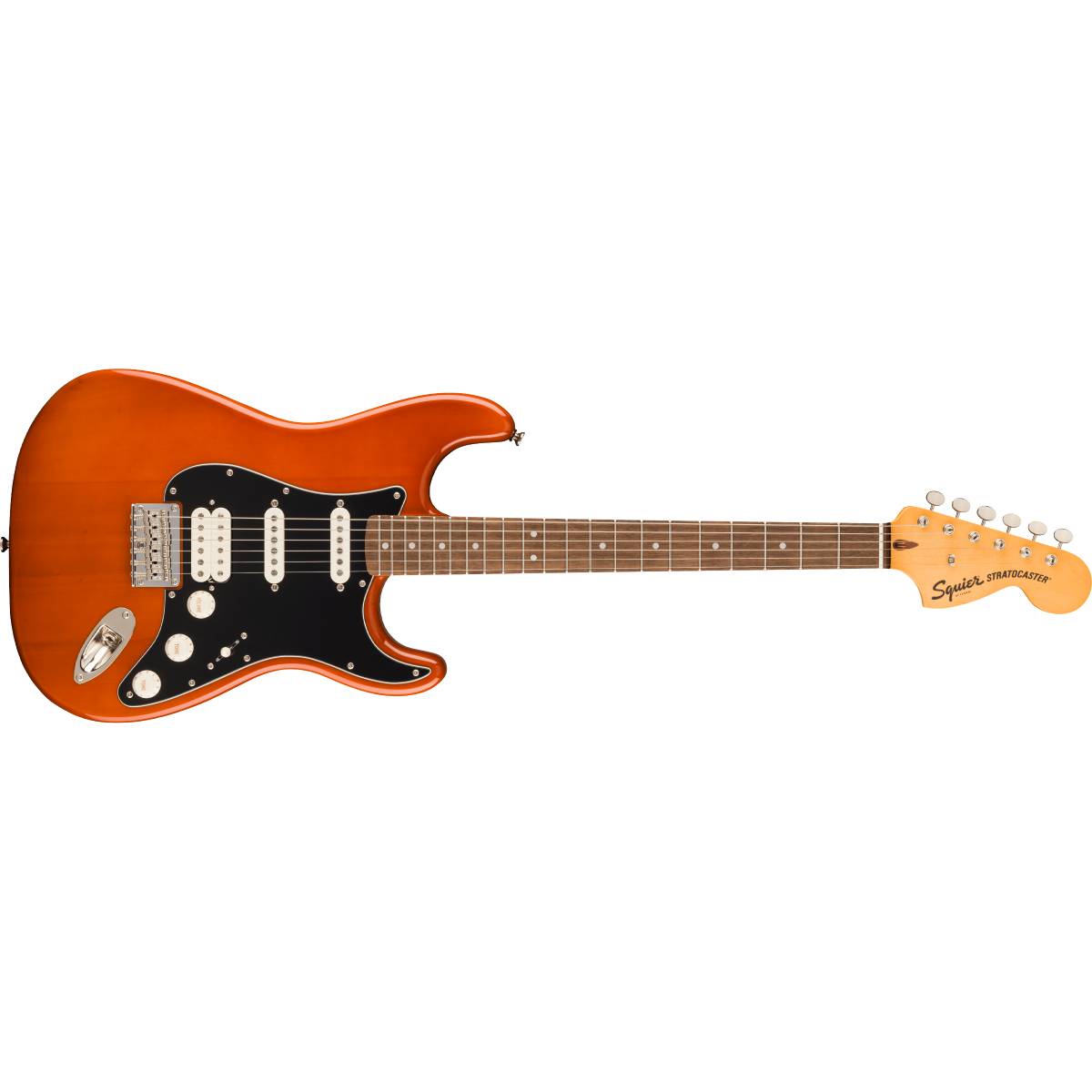 Fender Squier Classic Vibe 70s Stratocaster HT HSS Electric Guitar Mocha - 0374027529