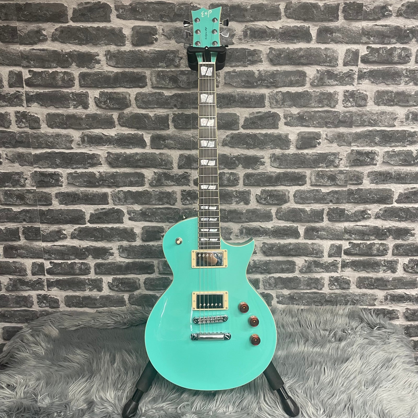 ESP USA Eclipse Electric Guitar Oasis Green w/ Duncans