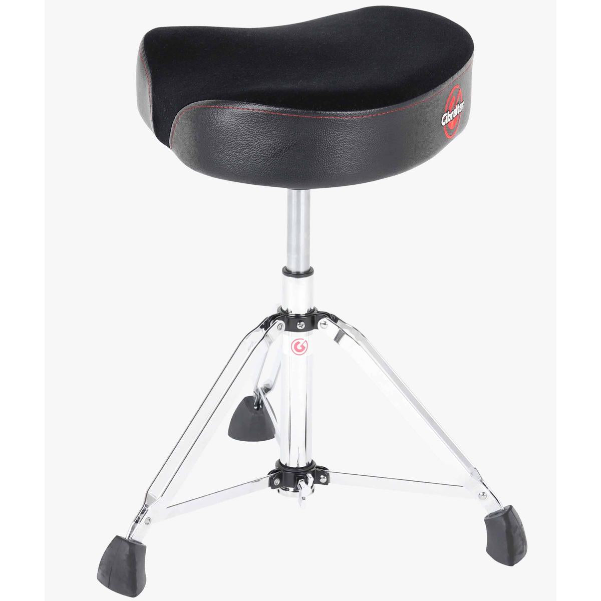 Gibraltar 9608HM Drum Throne Stool Hydraulic Moto-Style GI9608HM Side 2