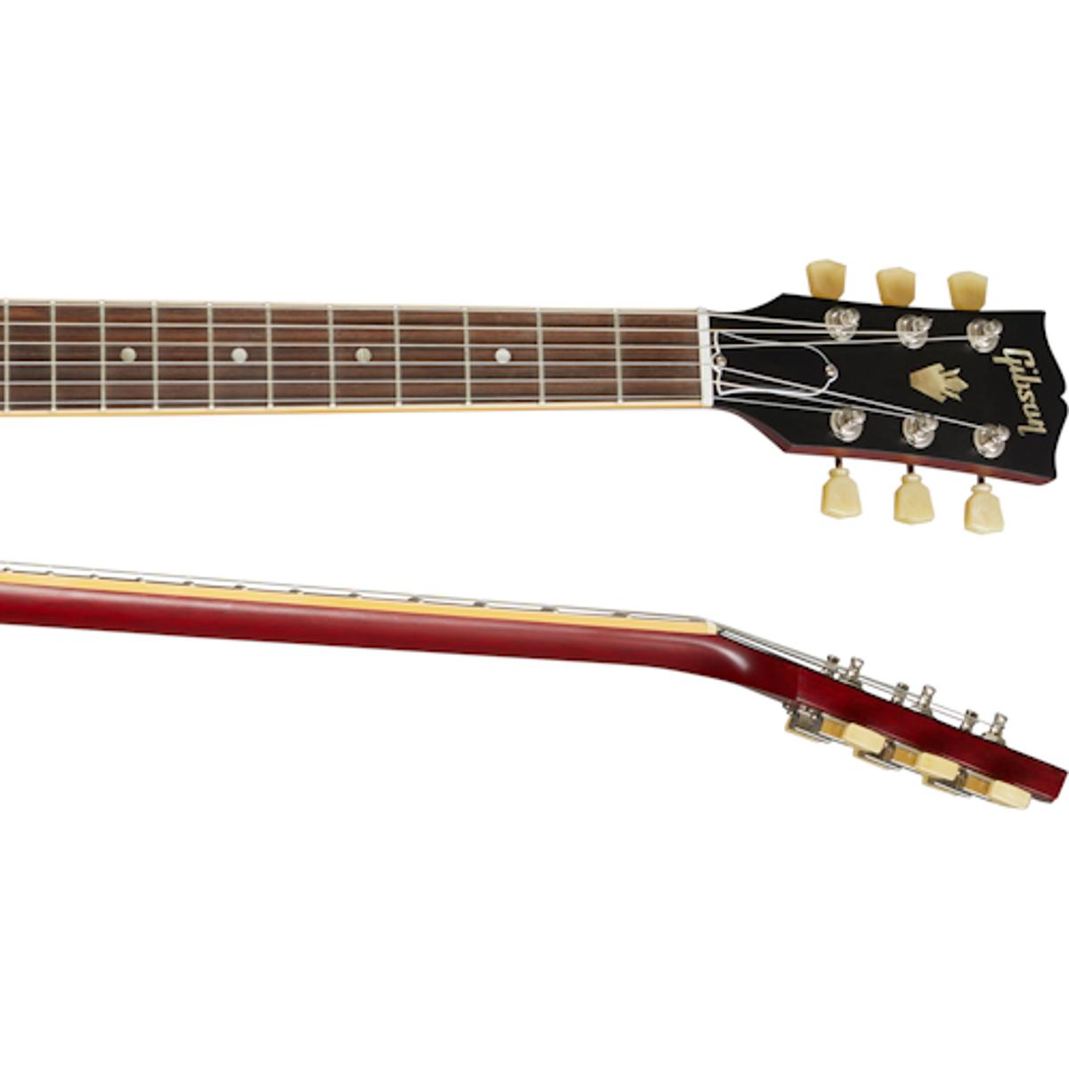 Gibson ES-335 Satin Electric Guitar Semi-Hollow Satin Cherry - ES35S00WCNH1