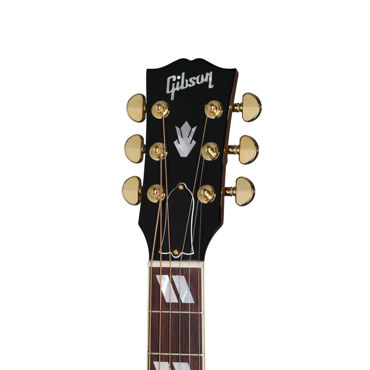 Gibson Hummingbird Standard Rosewood Acoustic Guitar Rosewood Burst w/ Pickup & Hardcase - MCSSHBRWRB