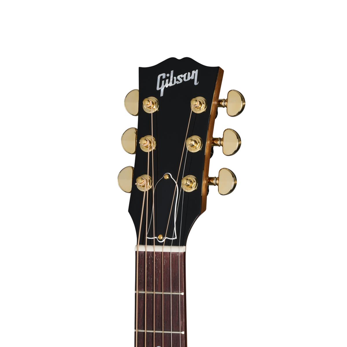 Gibson J-45 Standard Rosewood Acoustic Guitar Rosewood Burst w/ Pickup & Hardcase - MCRS45RWRB